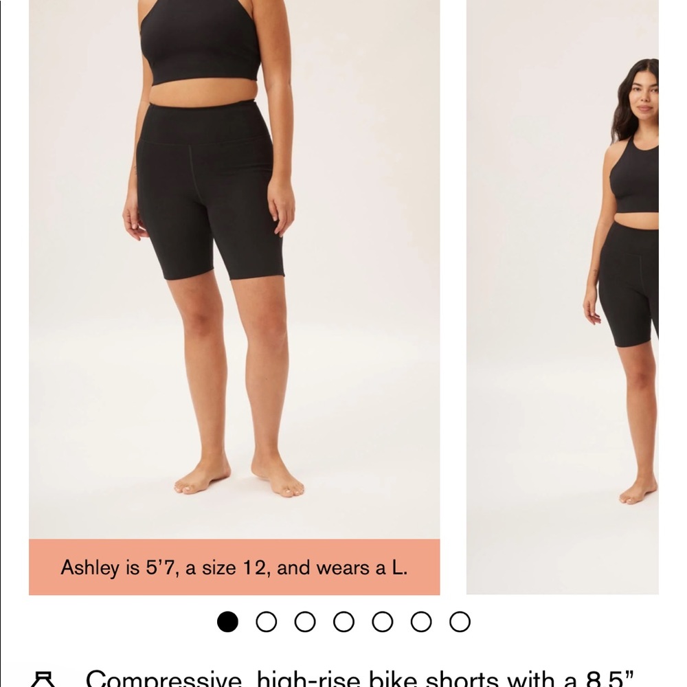 Girlfriend collective bike shorts